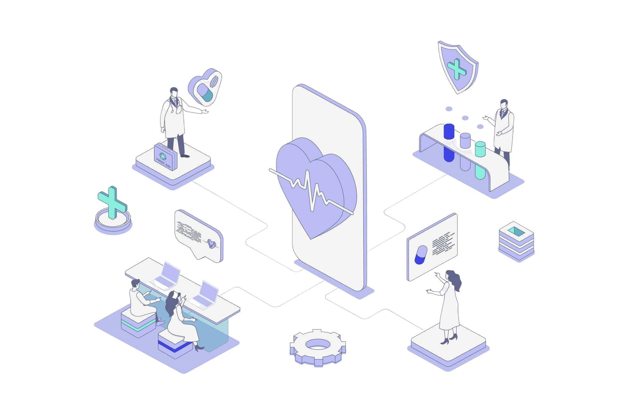 Lab software illustration